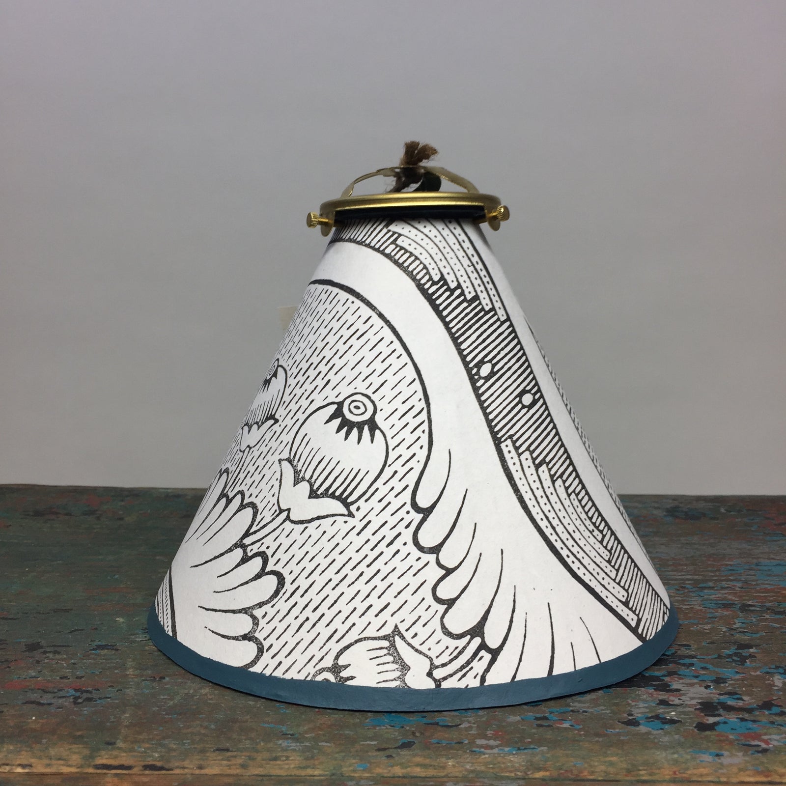 Antoinette Poisson Grenades Lampshade