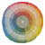 John Derian Colour Wheel Decorative Pillow 18" Round