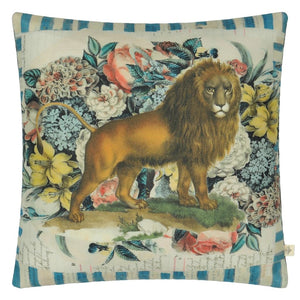 John Derian Manes Delft Pillow