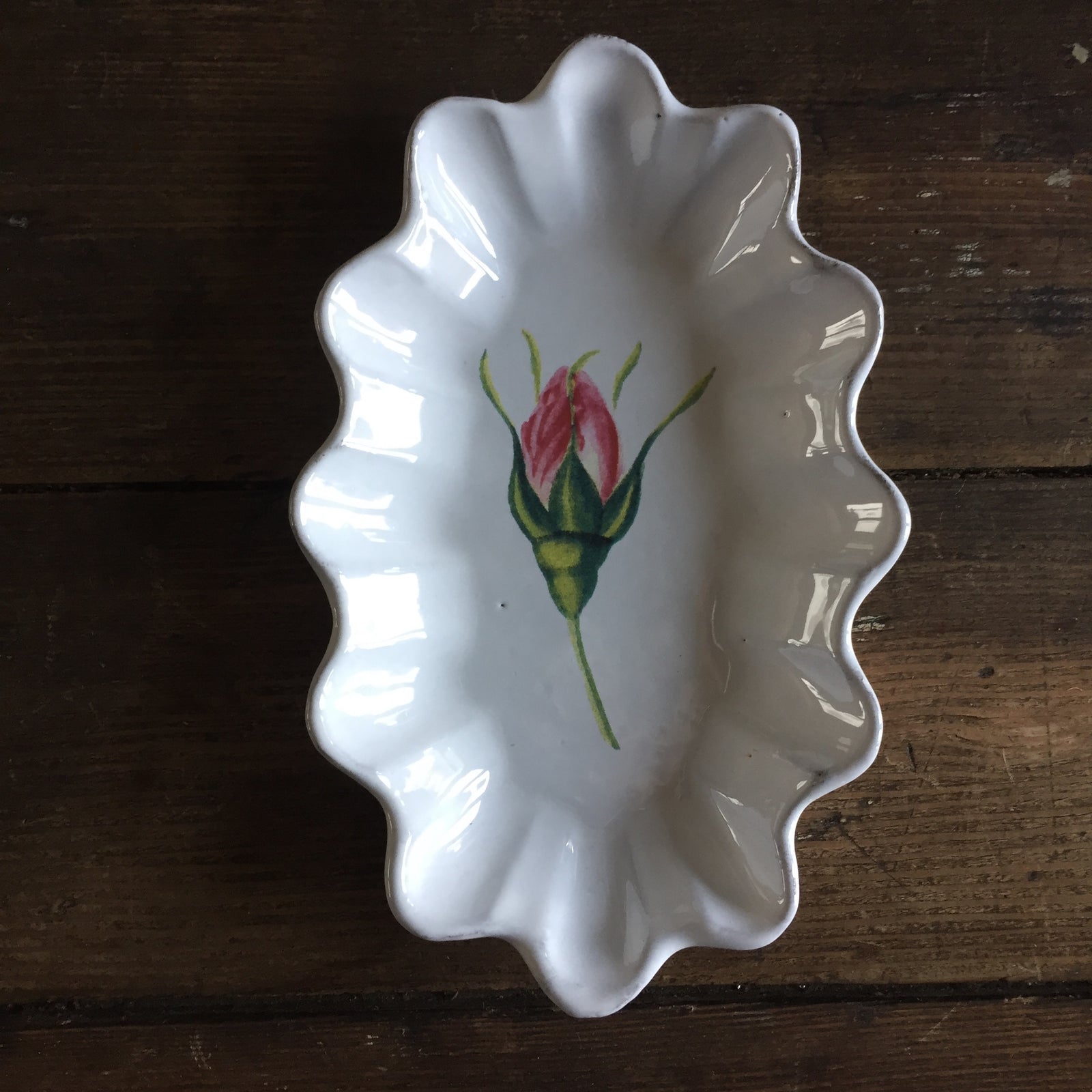 John Derian Rosebud Dish