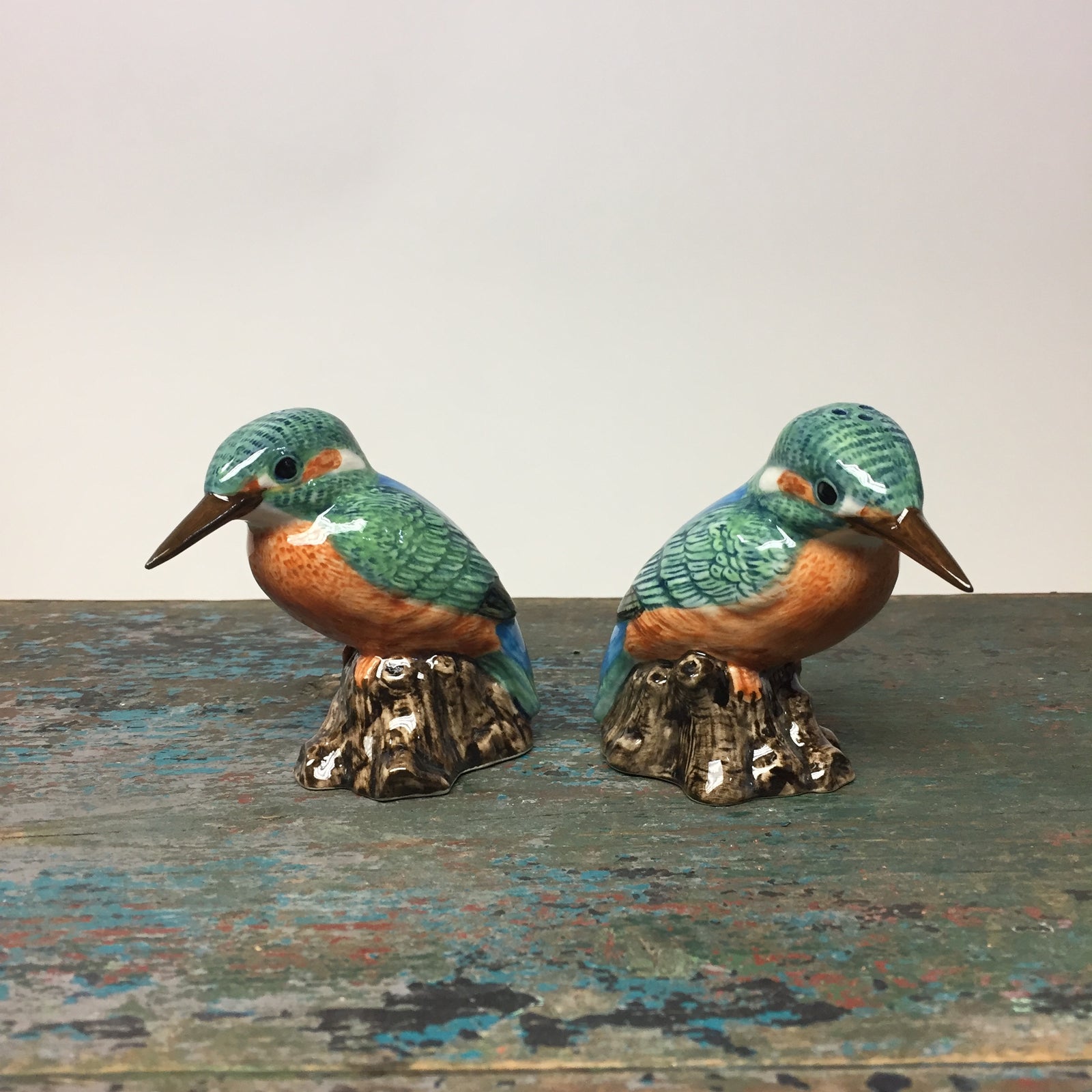 Kingfisher Salt & Pepper Shakers