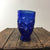 Verre Tete Cobalt by La Soufflerie