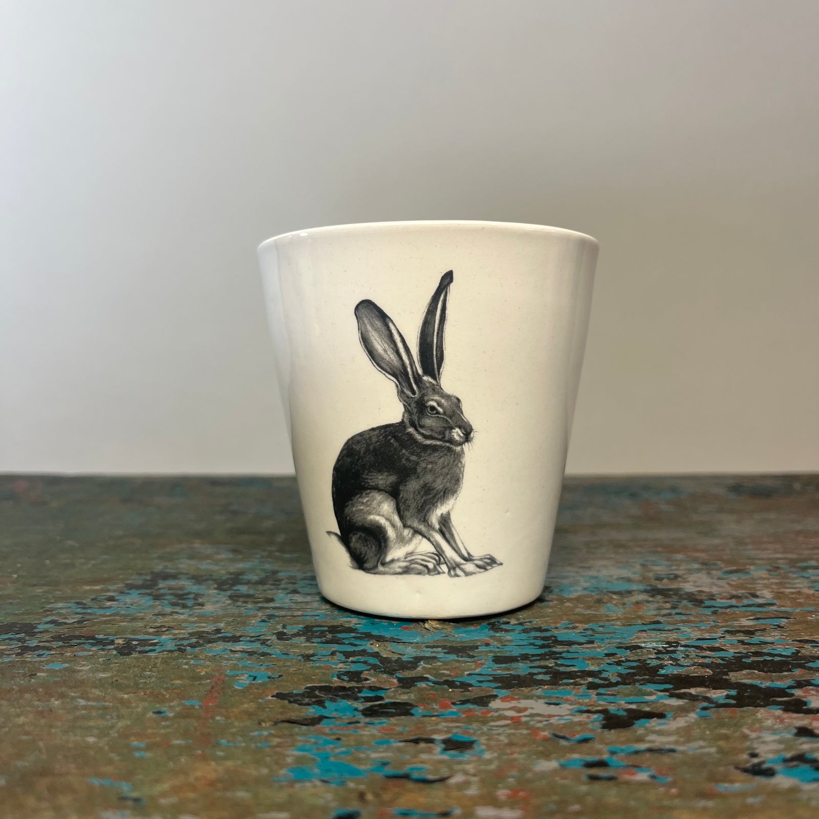 Laura Zindel Sitting Hare Bistro Cup