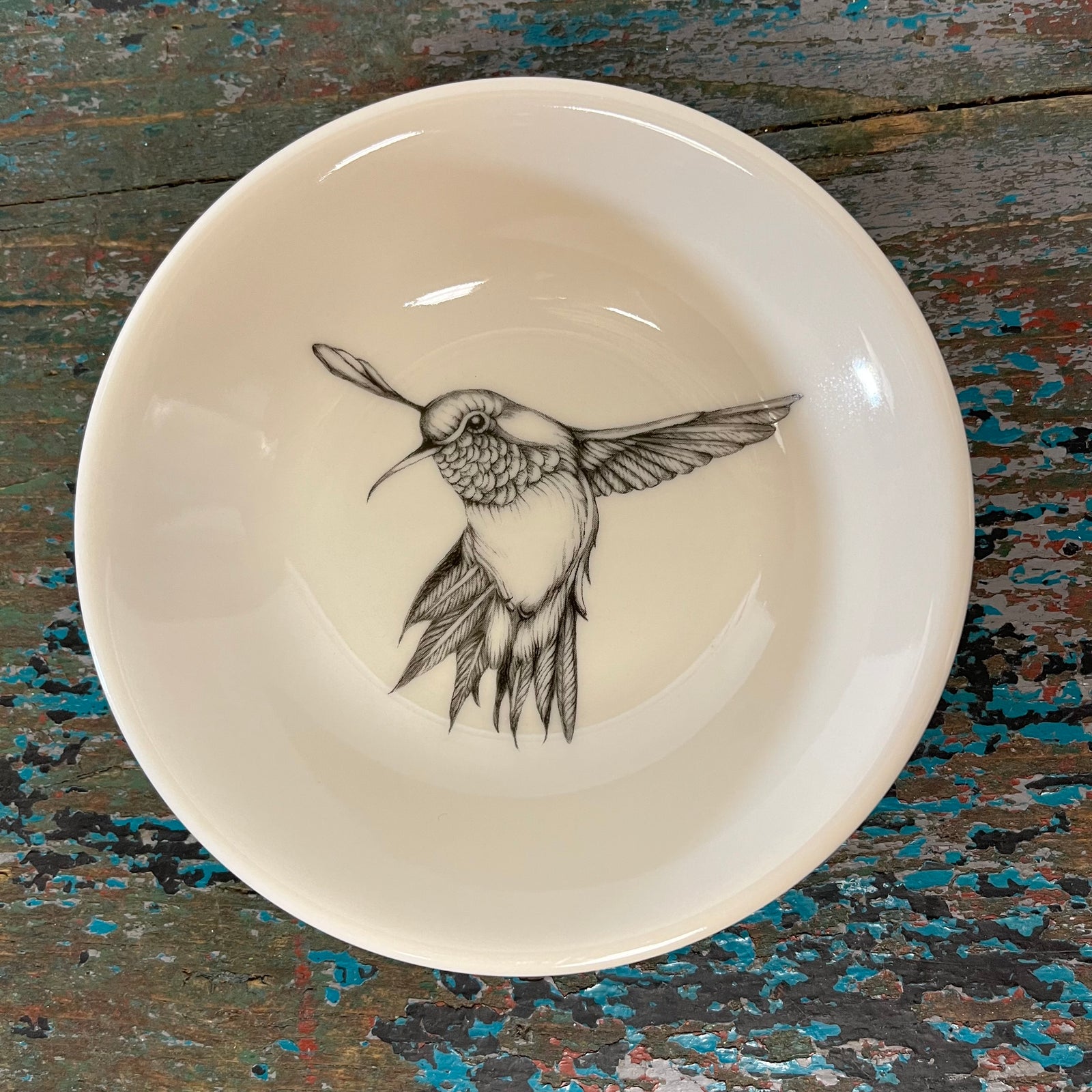 Laura Zindel Hummingbird #2 Sauce Bowl