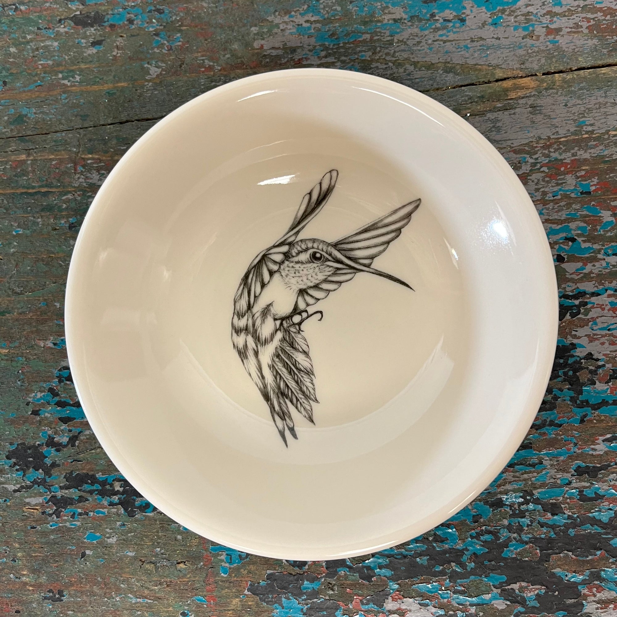 Laura Zindel Hummingbird #3 Sauce Bowl
