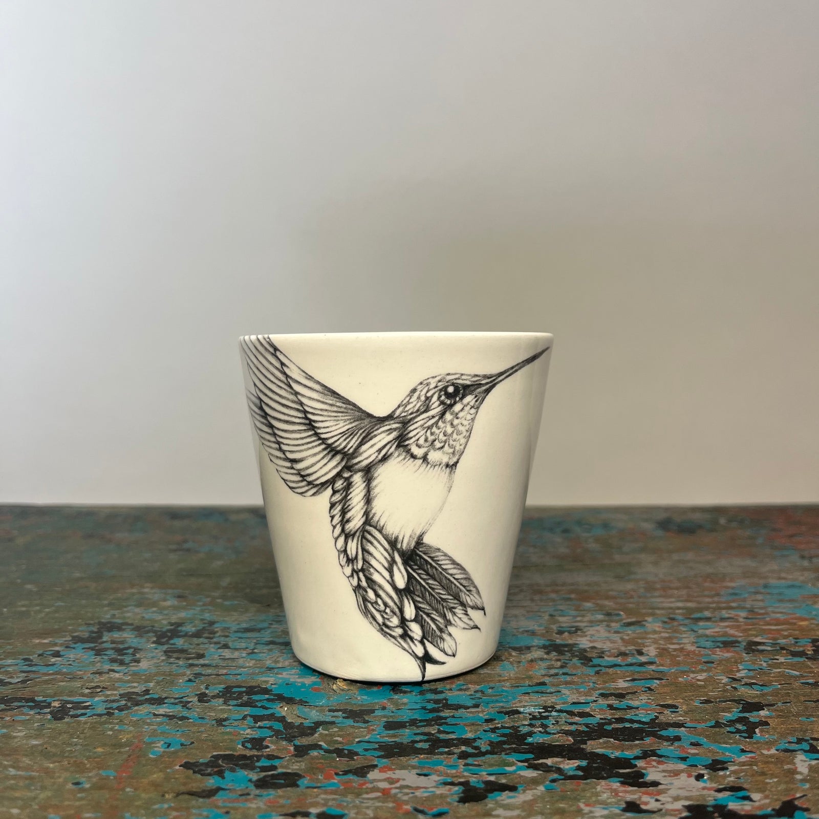 Laura Zindel Hummingbird #4 Bistro Cup