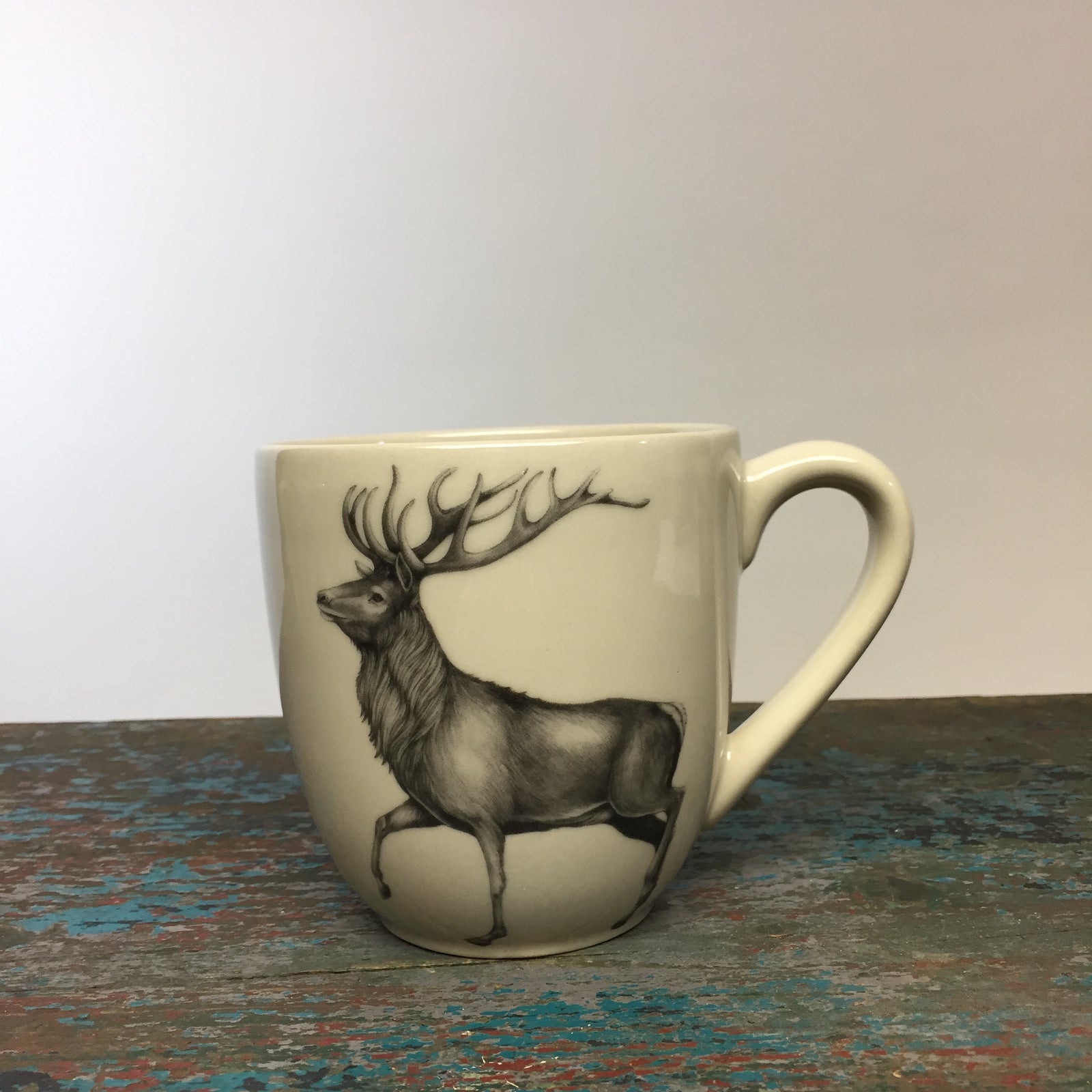 Laura Zindel Red Buck Mug