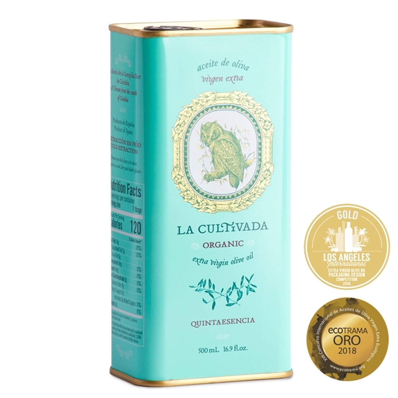 La Cultivada Olive Oil 16.9 oz Quintaesencia