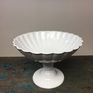 Astier de Villatte Large Peggy Bowl on Stand