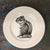 Laura Zindel Chipmunk #3 Bistro Plate