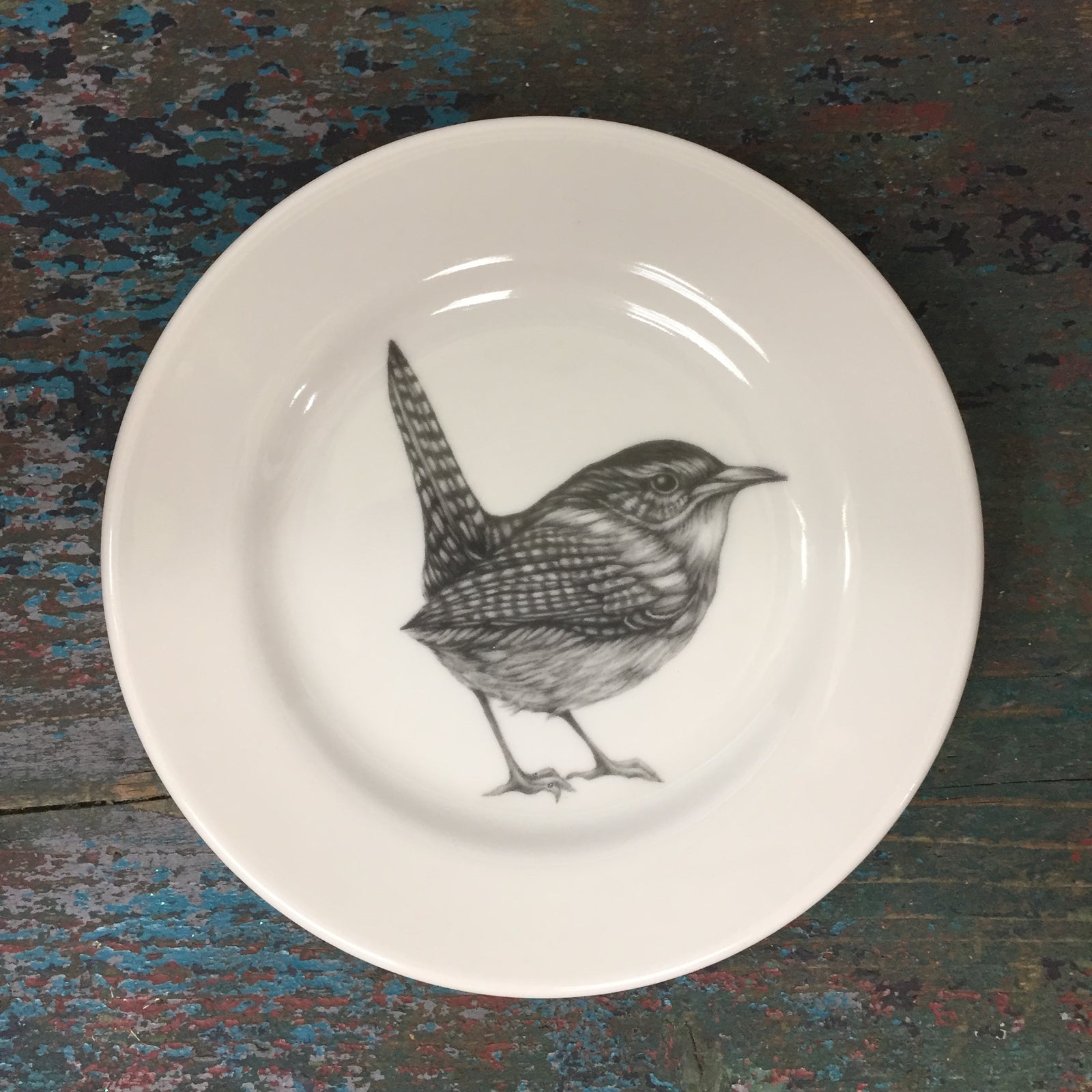 Laura Zindel Carolina Wren Bistro Plate