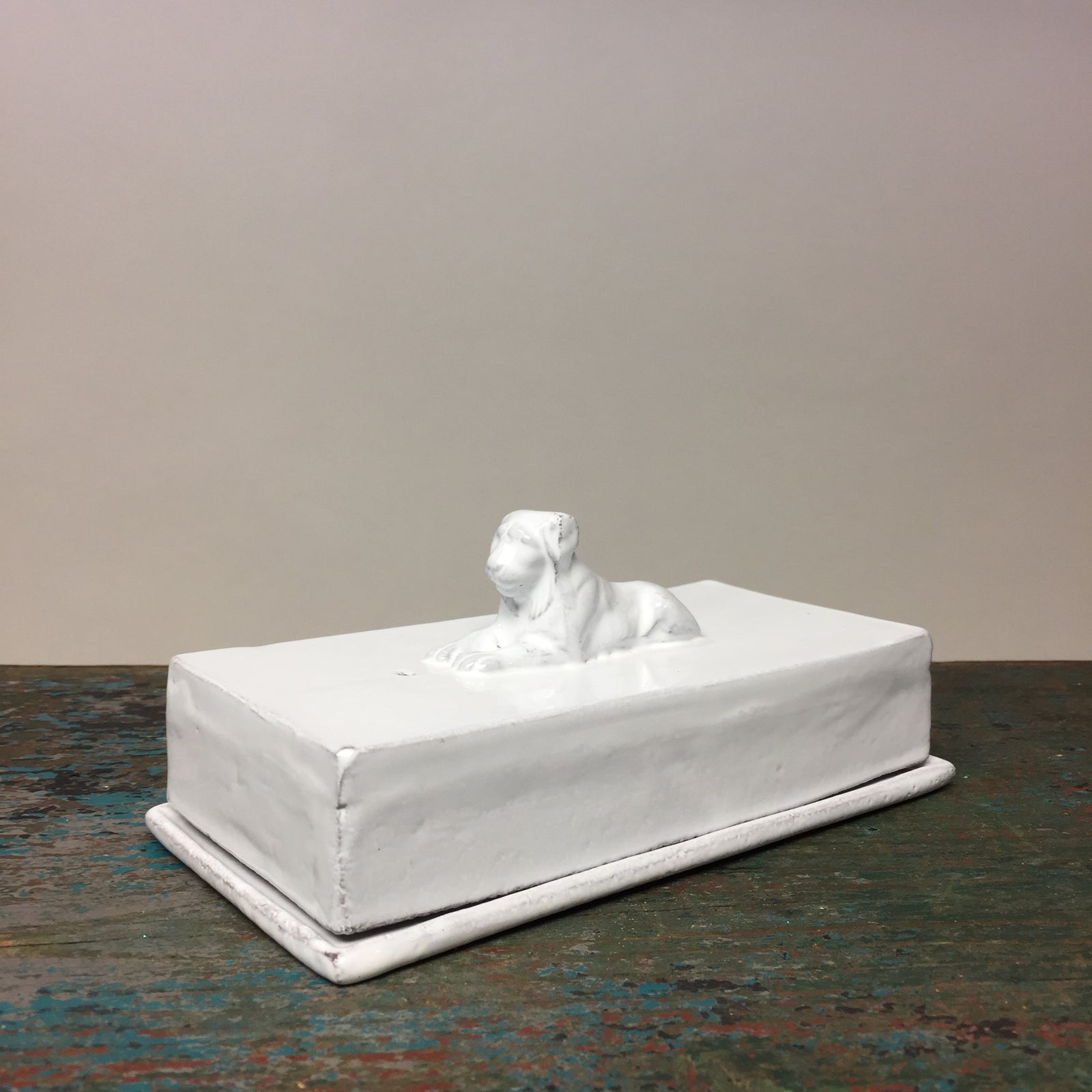 Astier de Villatte Lion Incense Box