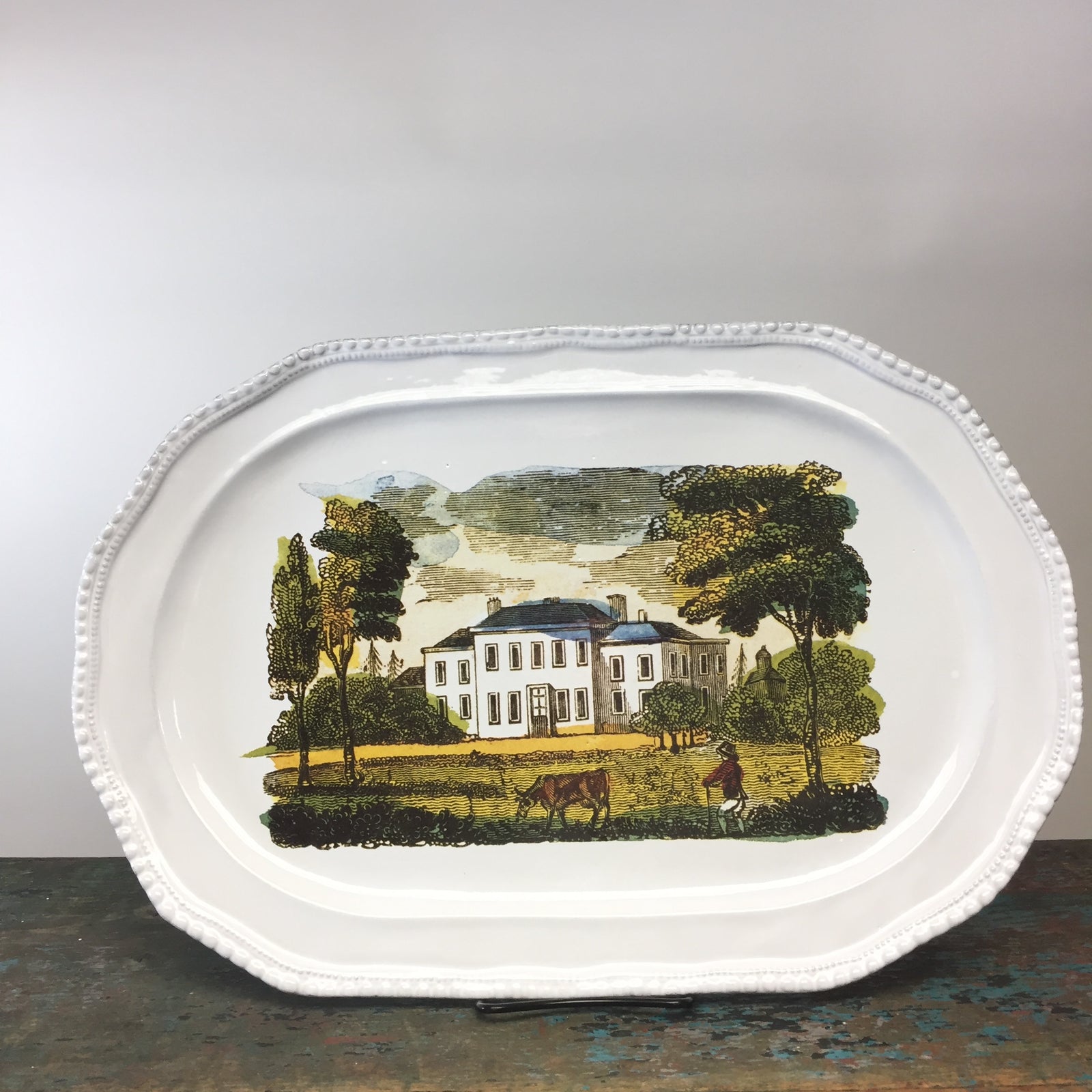 Astier de Villatte John Derian Manor House Platter