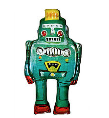 Nathalie Lete Robbie Robot Doll