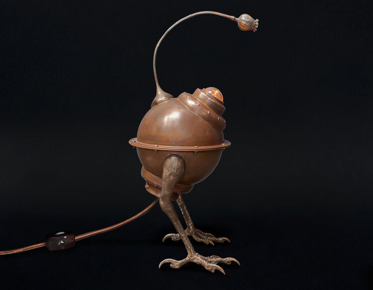 Opium Gazer Copper Lamp by Evan Chambers