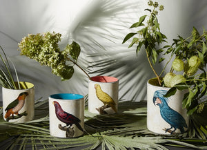 Richard Ginori Lori Small Parrot Vase