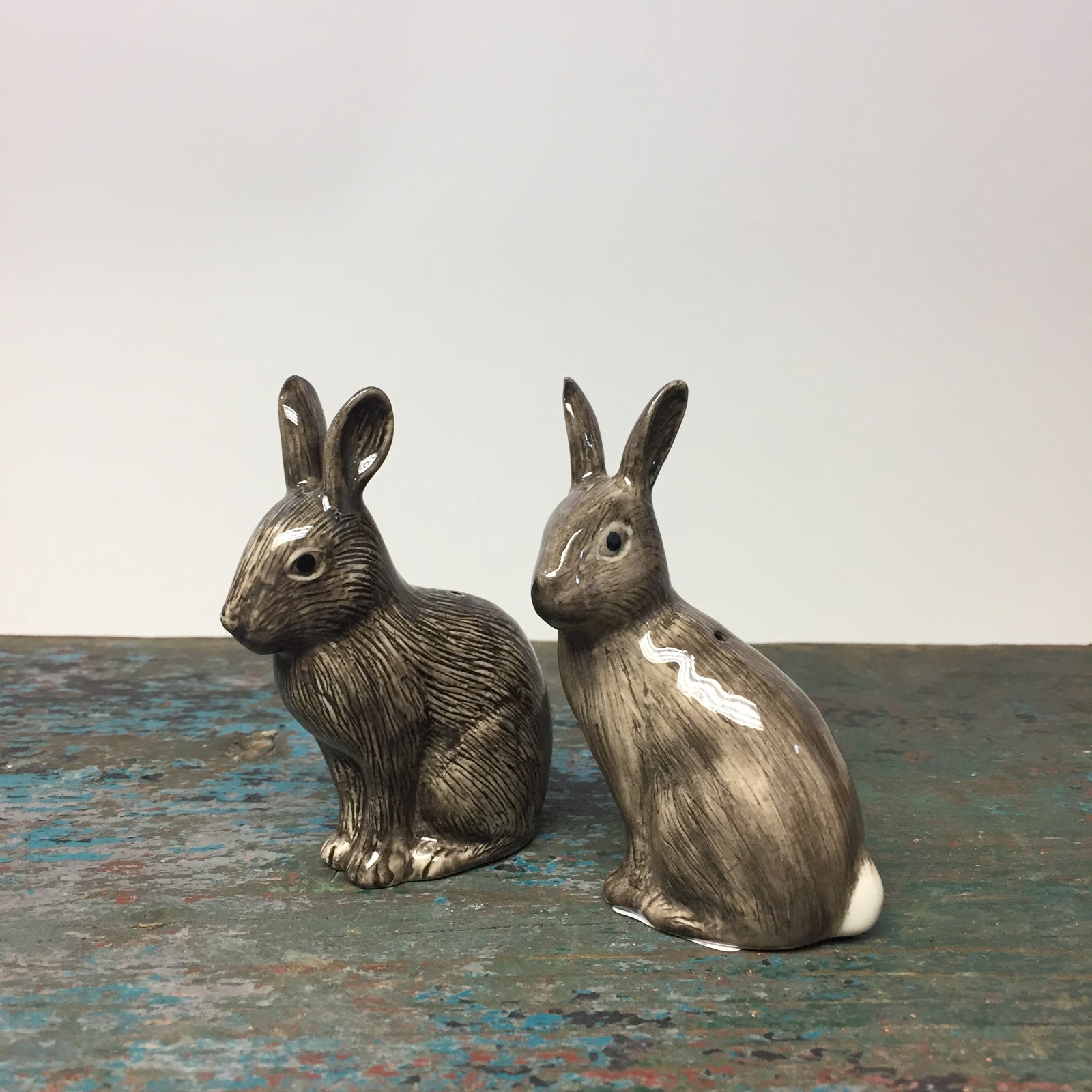 Wild Hare Salt & Pepper Shakers