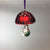 Red Glass Mushroom Ornament by Nathalie Lete
