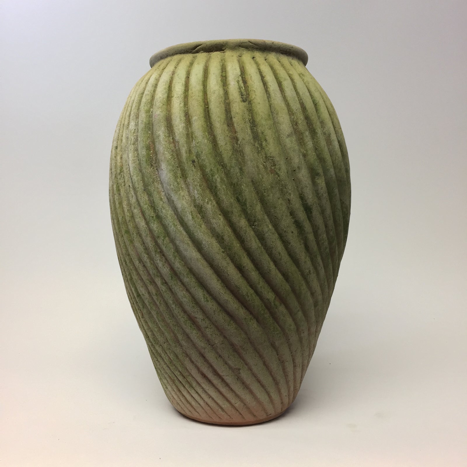 Small Remolino Tall Aged Planter