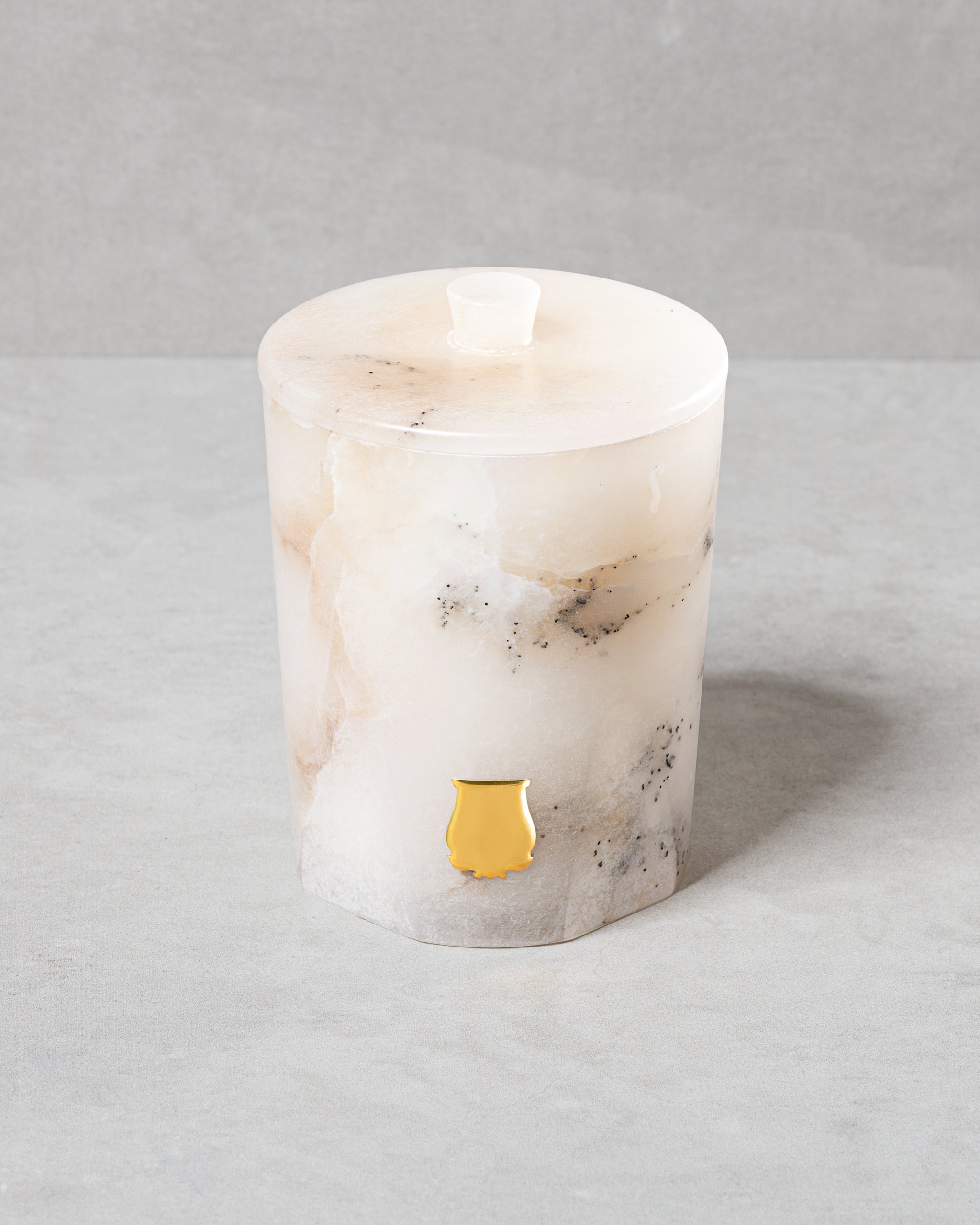 Alabaster Candle Ernesto by Trudon - ISLES STUDIO