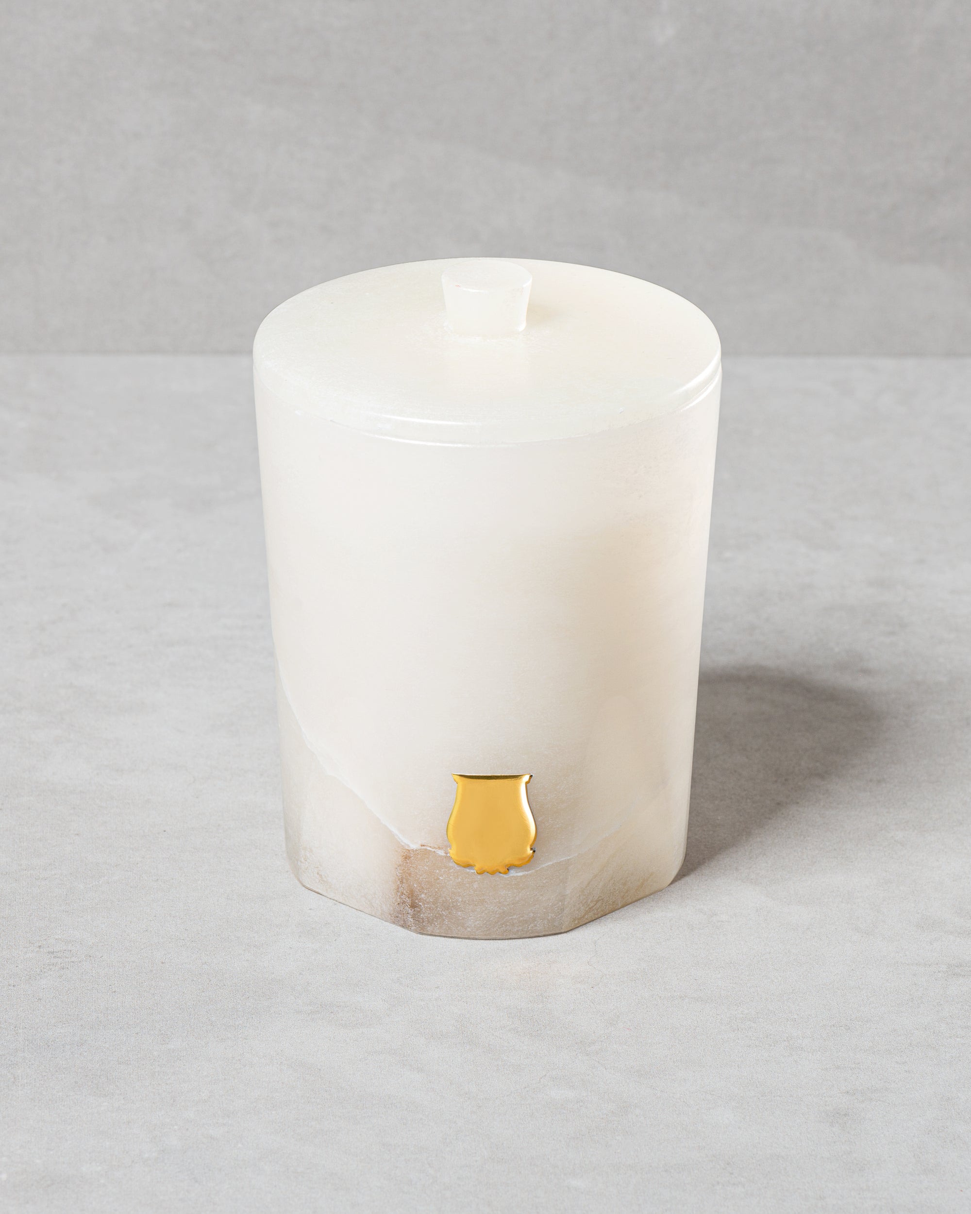 Alabaster Candle Vesta by Trudon