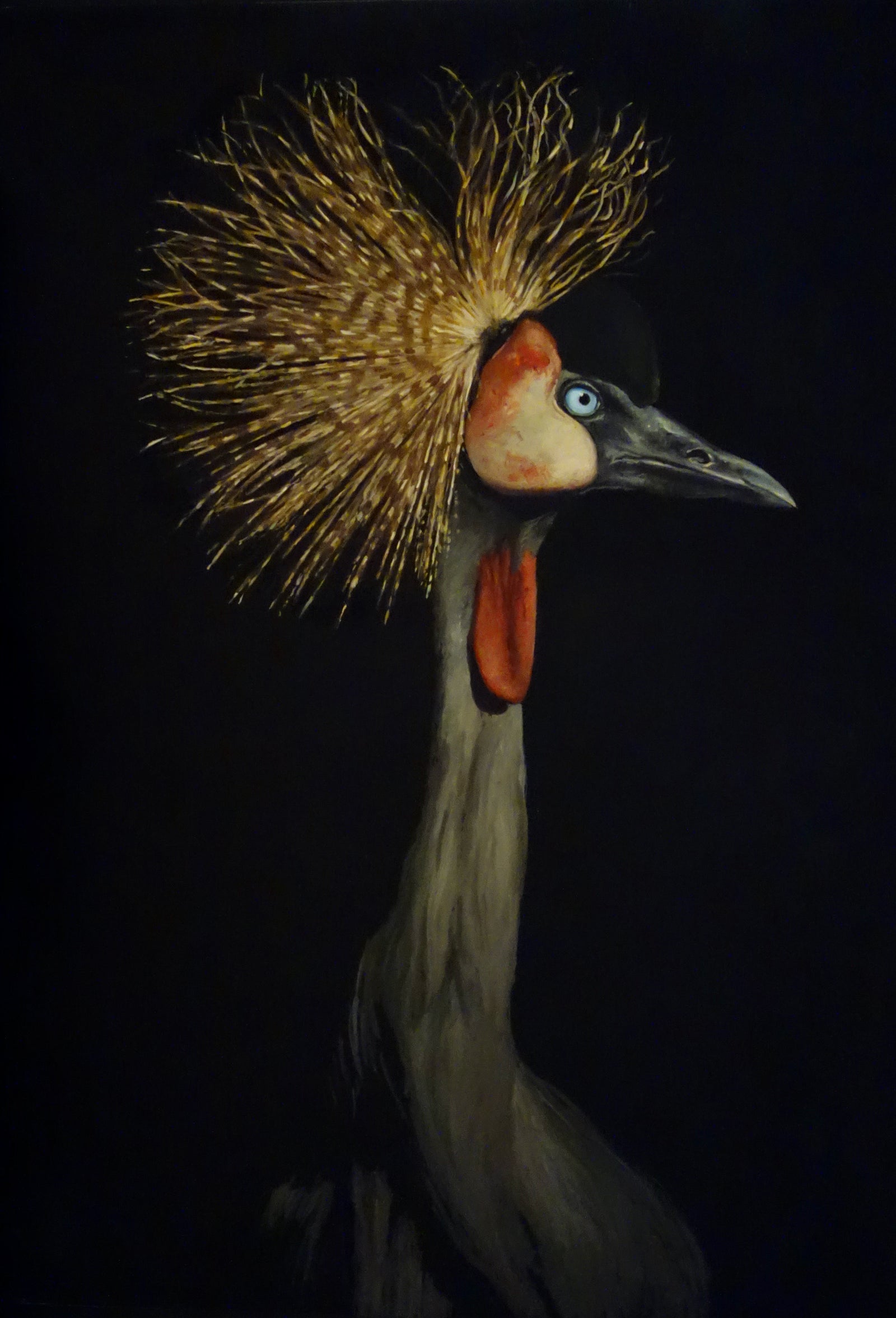 The High Priestess XX. Original Oil Painting by Brad Woodfin