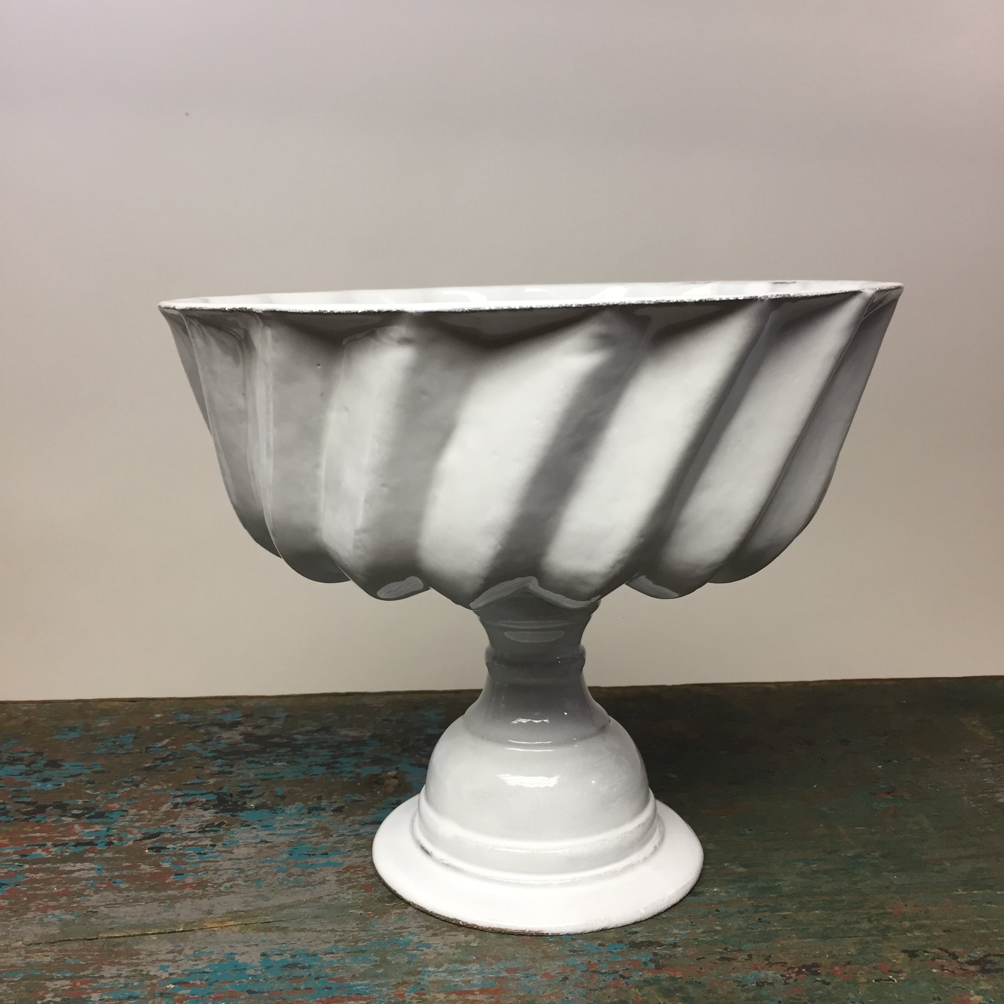 Astier de Villatte Large Tom Bowl On Stand