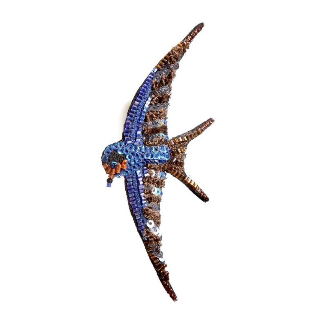 Barn Swallow Brooch