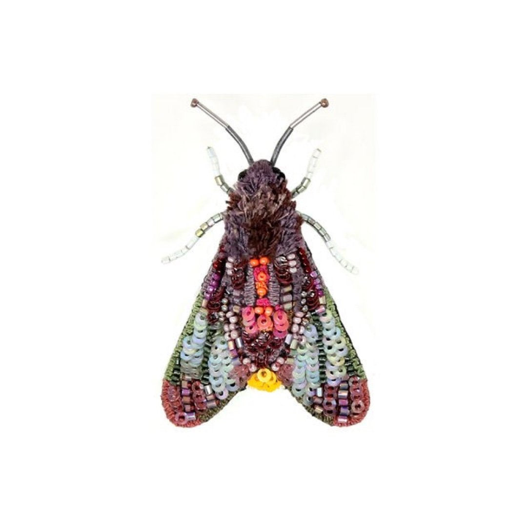 Dusk Moth Brooch