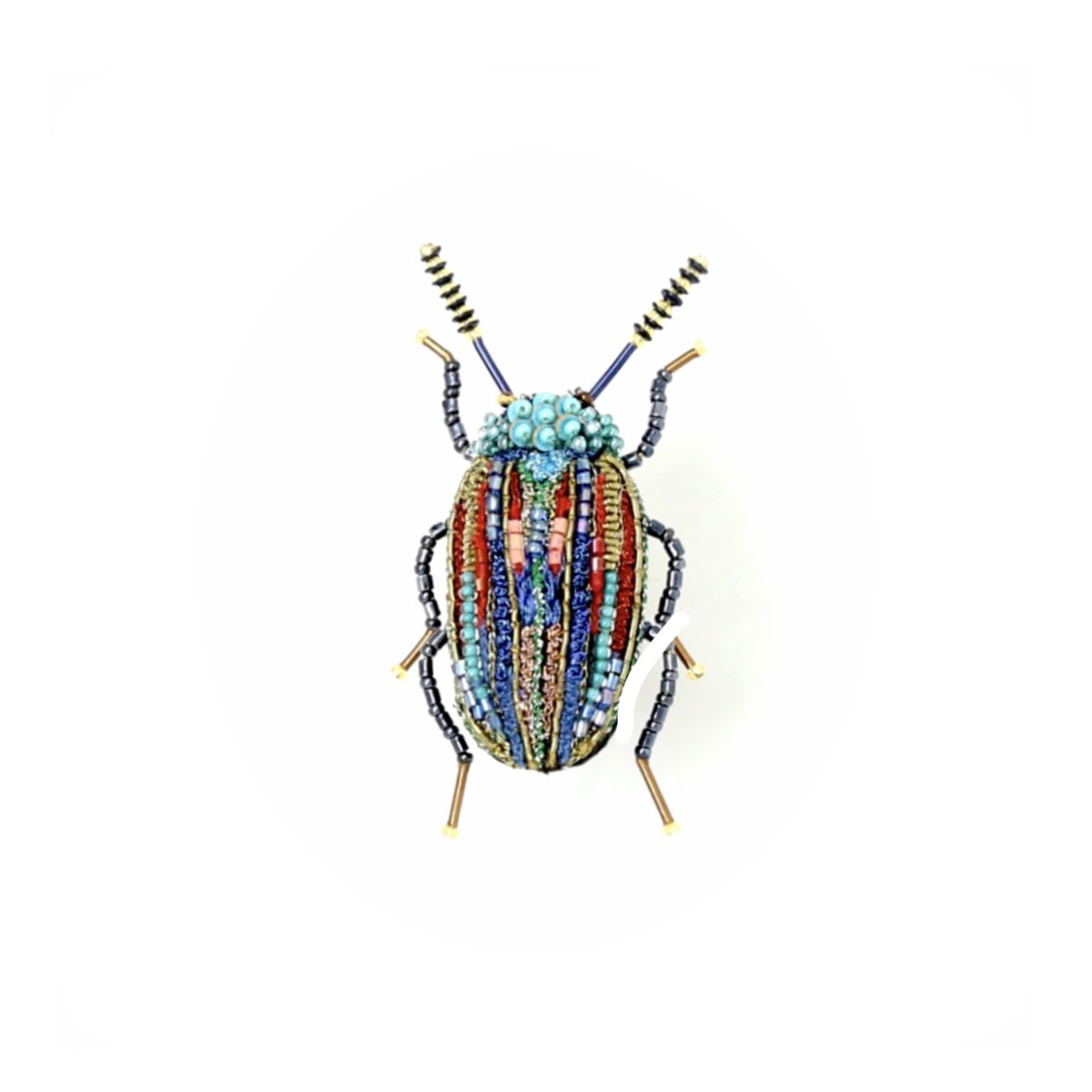 Snowdon Beetle Brooch