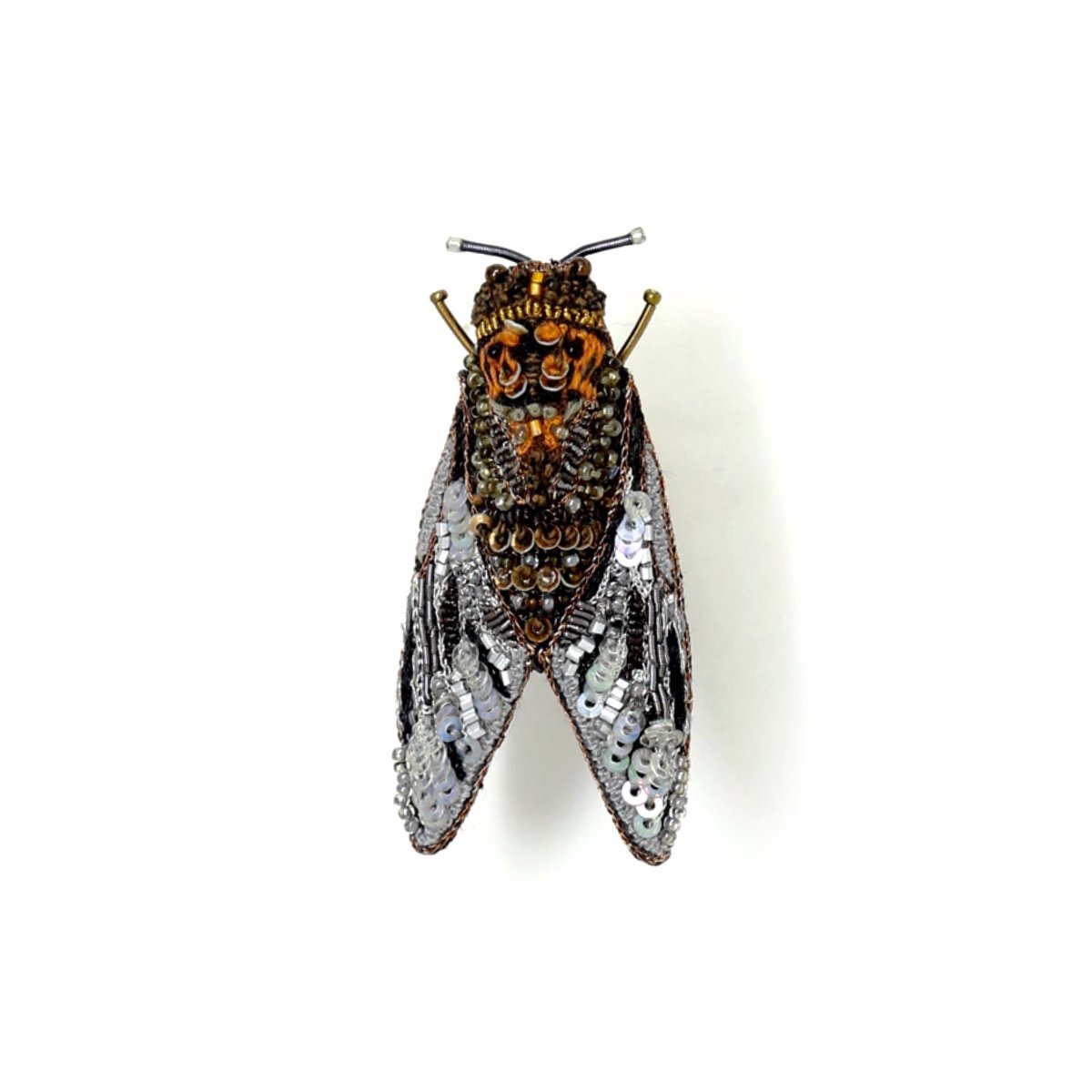 Vineyard Cicada Brooch