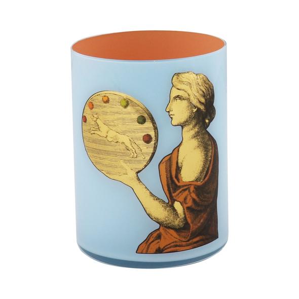 Bridie Hall Brush Pot Athena Blue