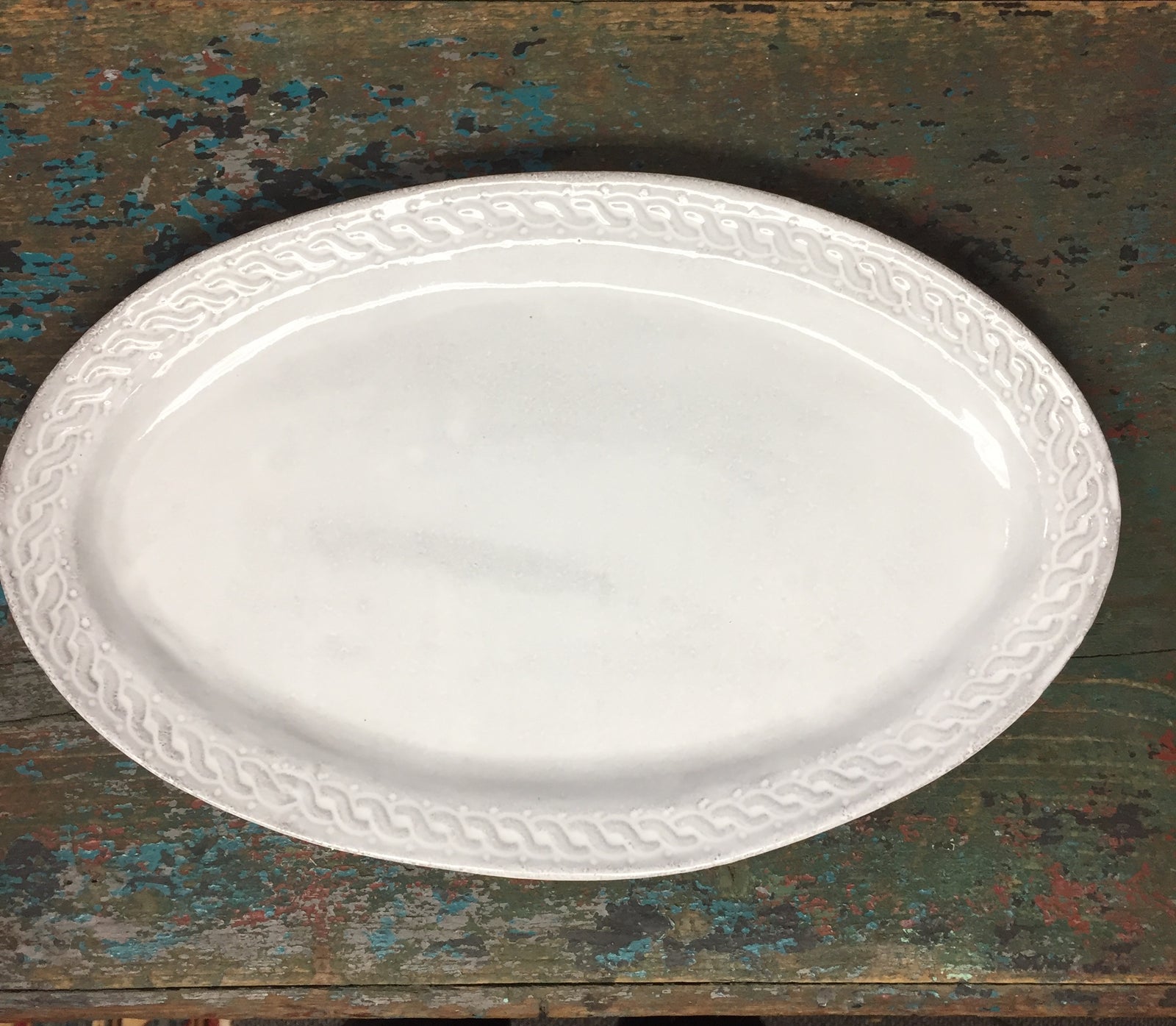 Astier de Villatte Athens Oval Platter