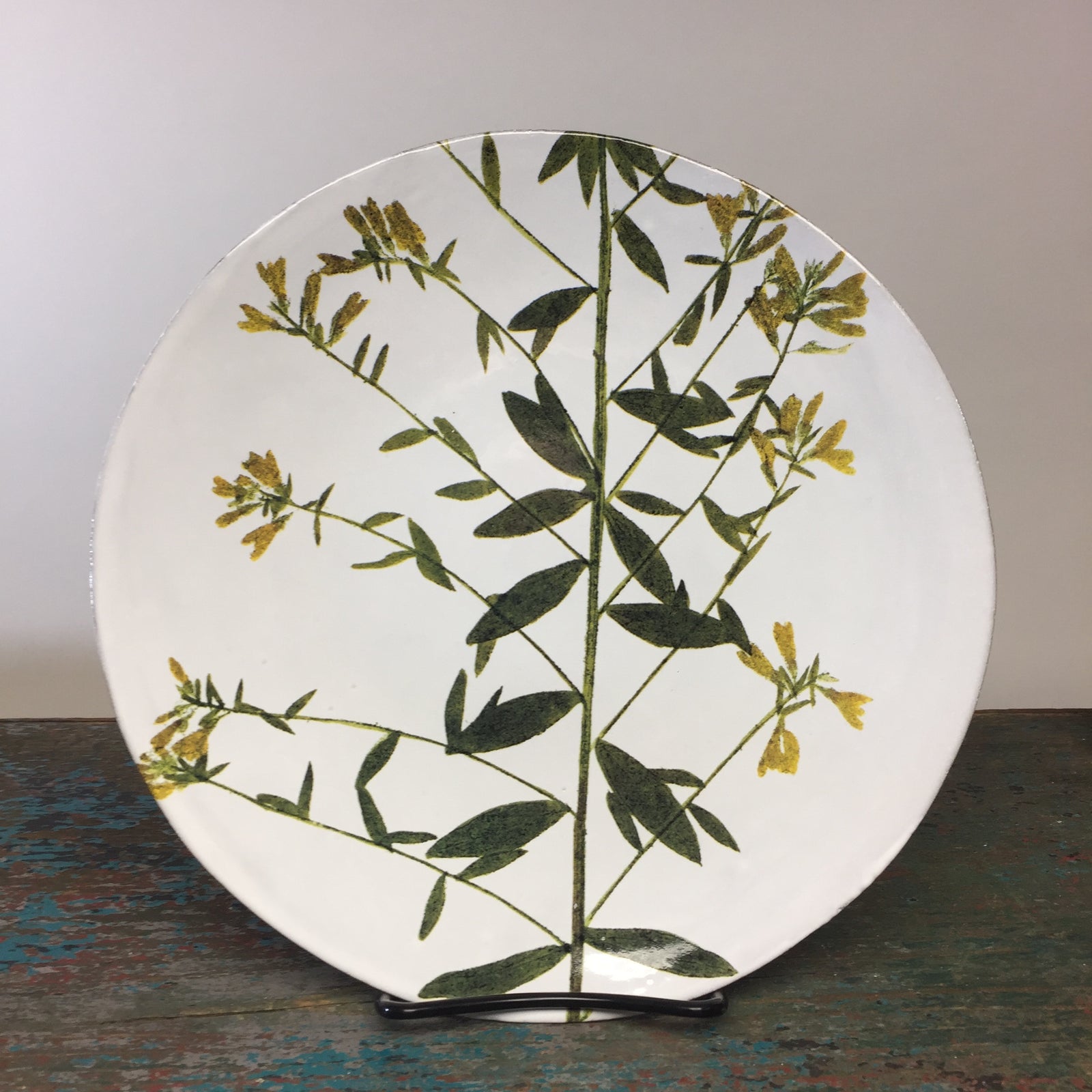 Astier de Villatte John Derian Genista Botanical Plate