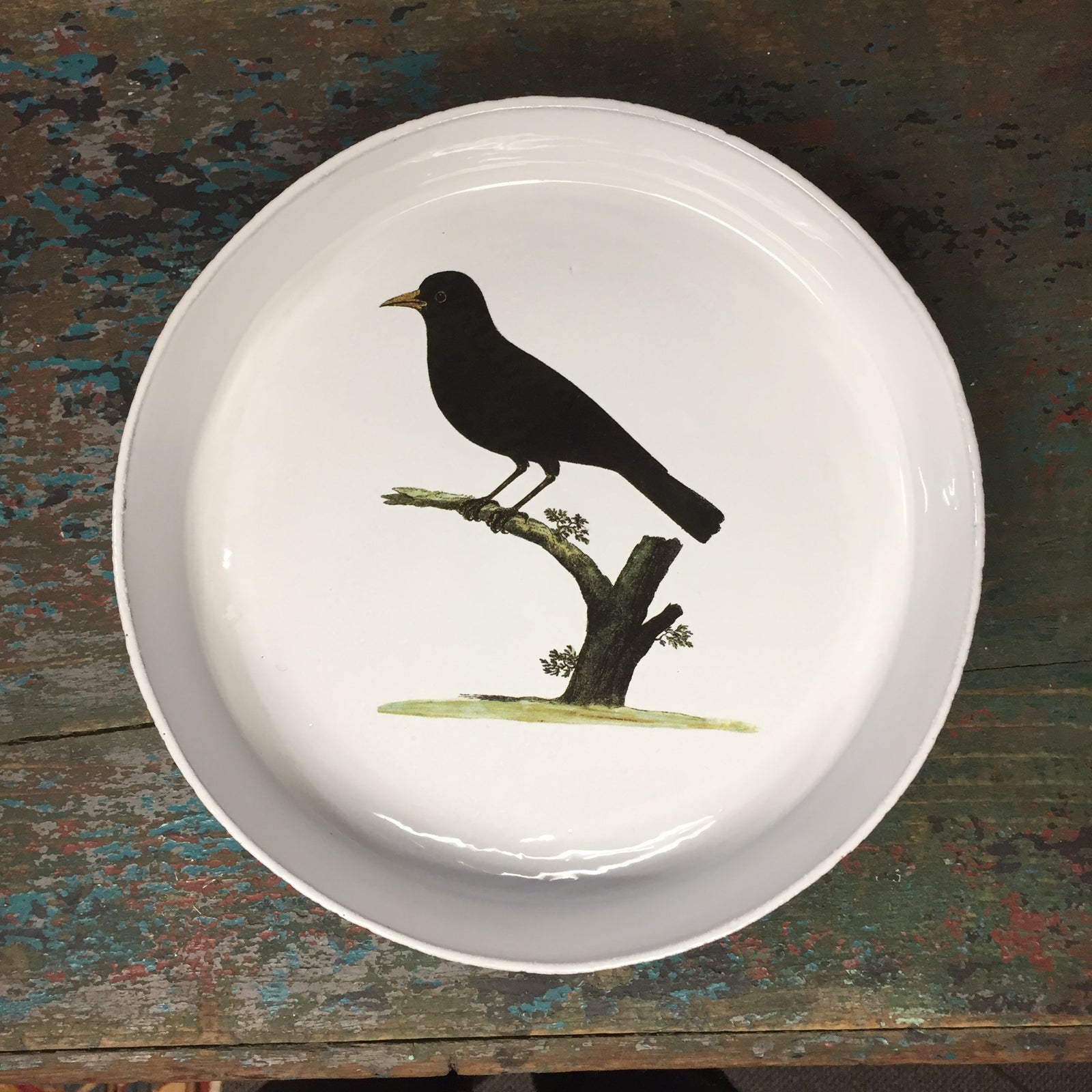 Astier de Villatte John Derian Blackbird Dish