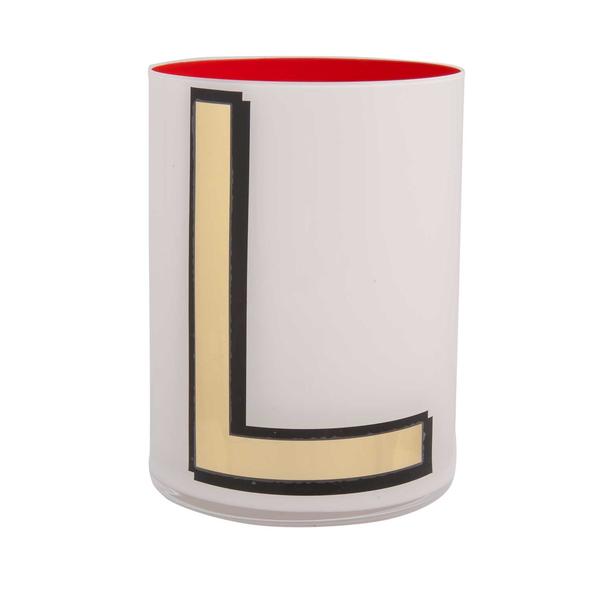 Bridie Hall Brush Pot L White