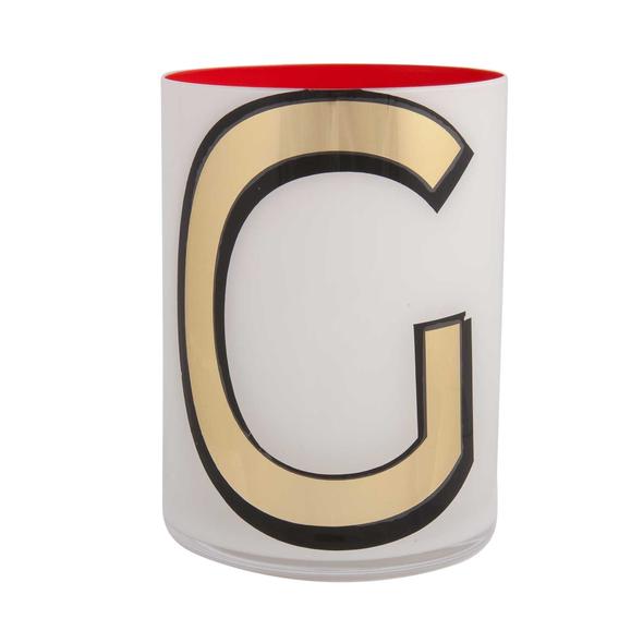 Bridie Hall Brush Pot G White