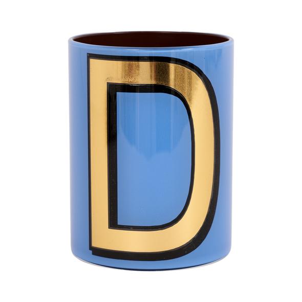 Bridie Hall Brush Pot D Periwinkle