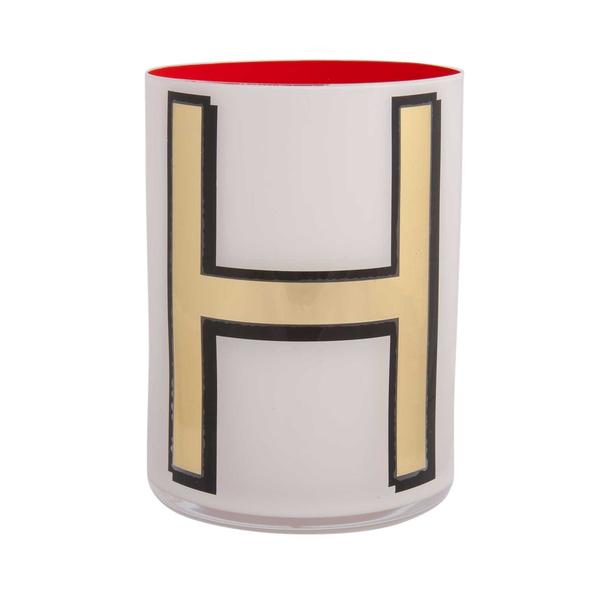 Bridie Hall Brush Pot H White