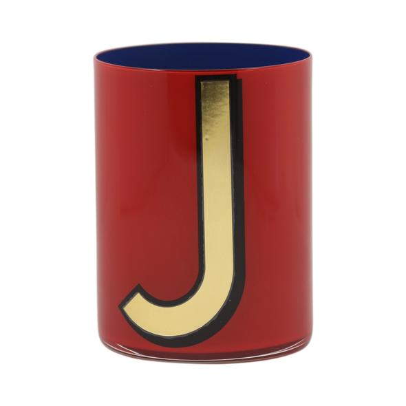 Bridie Hall Brush Pot J Red
