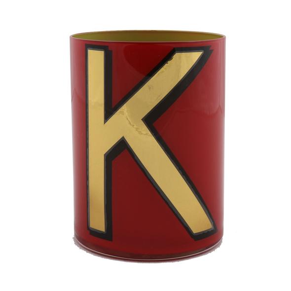 Bridie Hall K Brush Pot Red