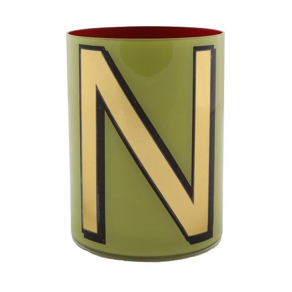 Bridie Hall Brush Pot N Light Green