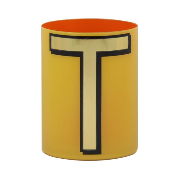 Bridie Hall Brush Pot T Yellow