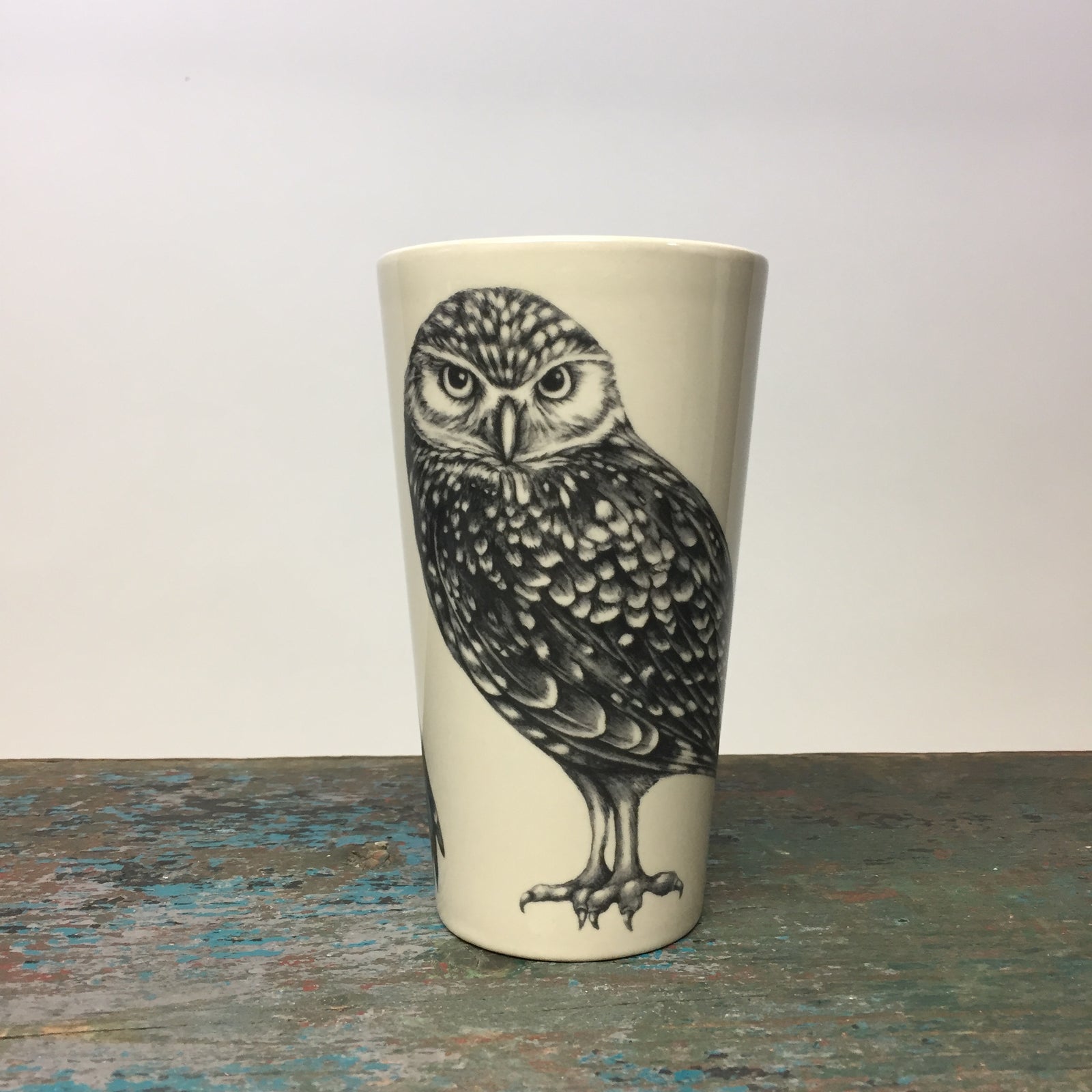 Laura Zindel Burrowing Owl Tumbler