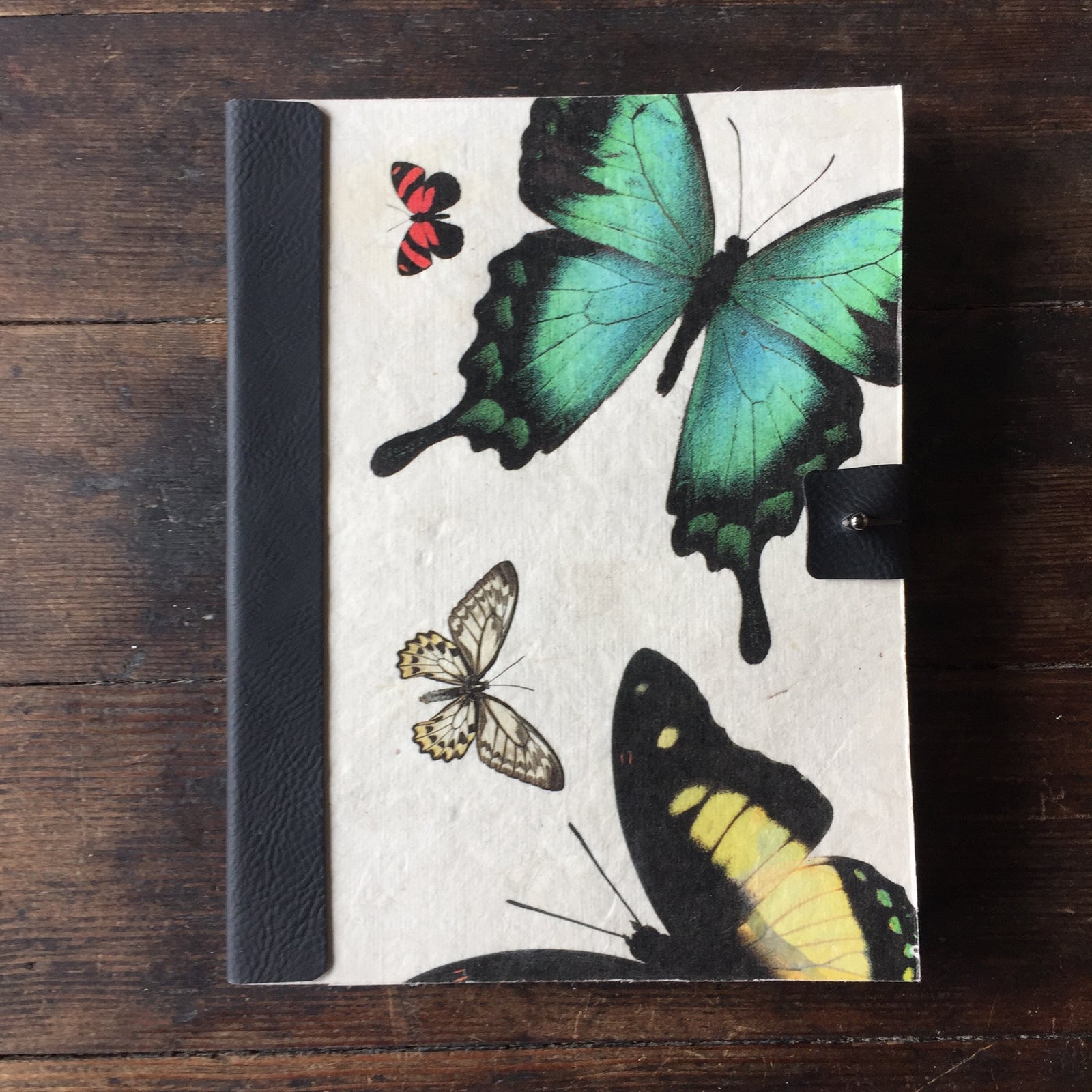 Handmade Paper Butterfly Journal