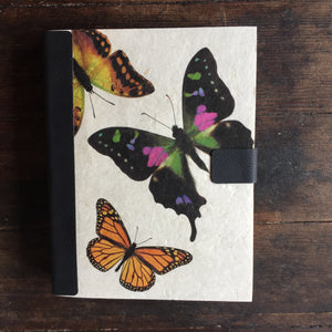 Handmade Paper Butterfly Journal