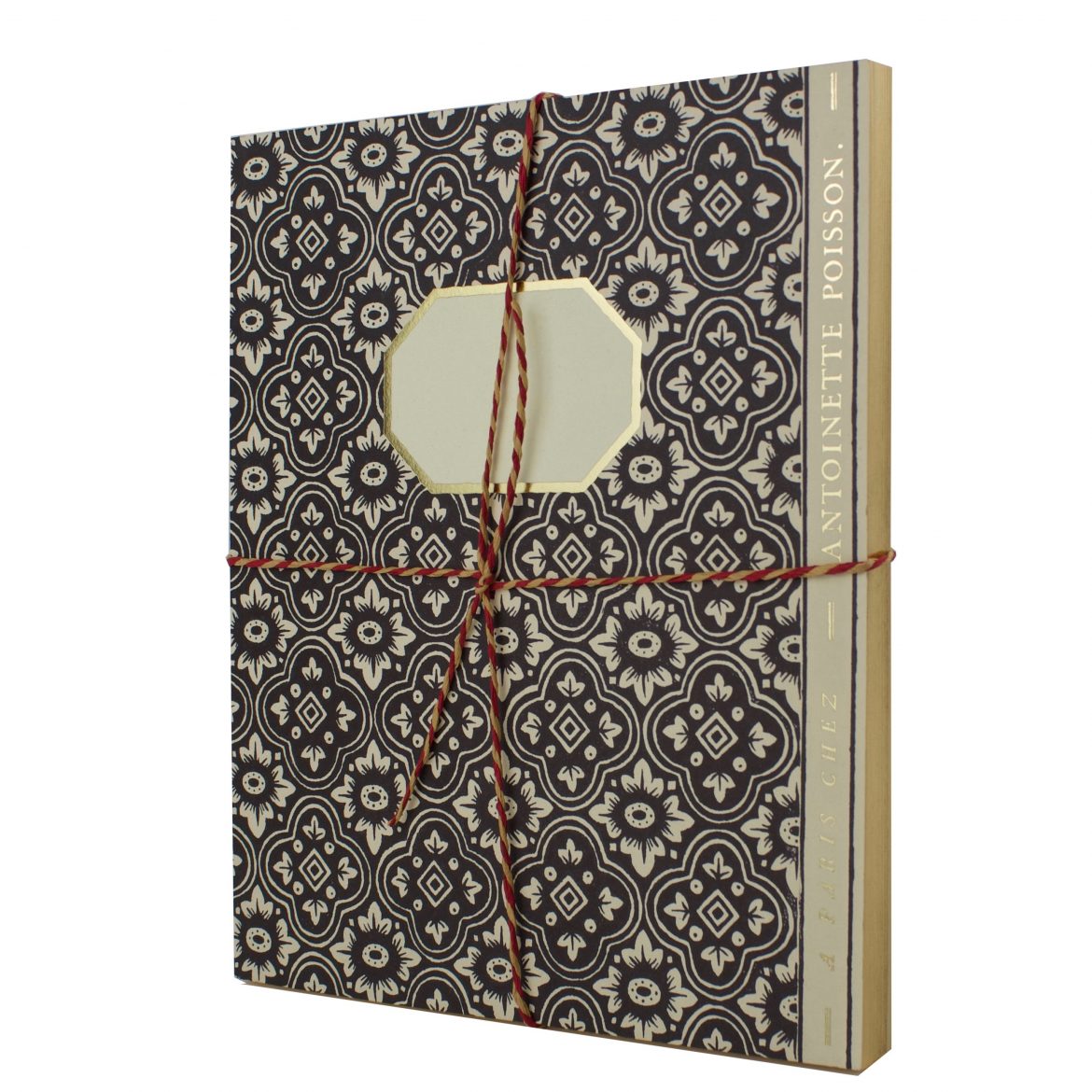 Antoinette Poisson Large Notebook Black
