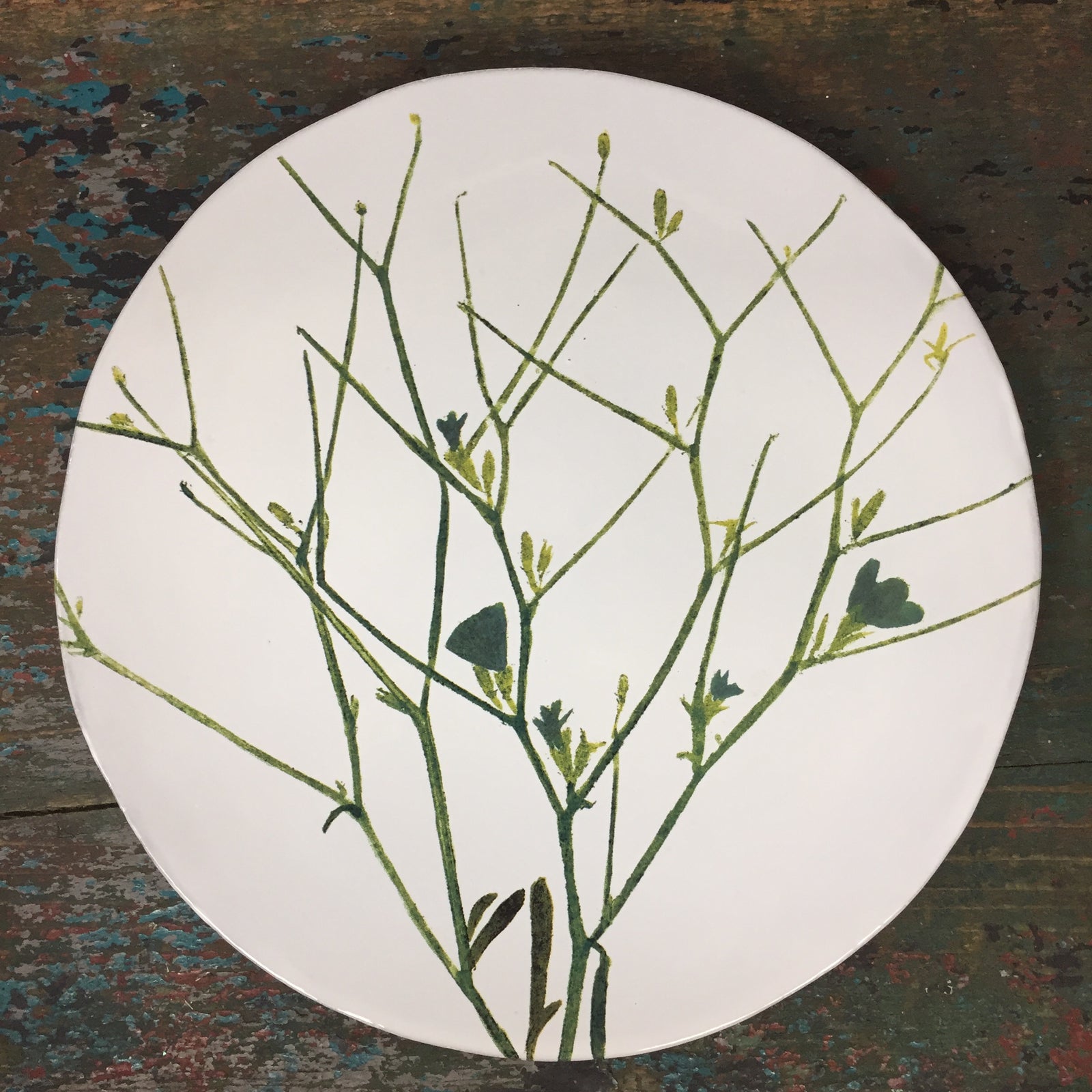 Astier de Villatte John Derian Cichorium Botanical Plate