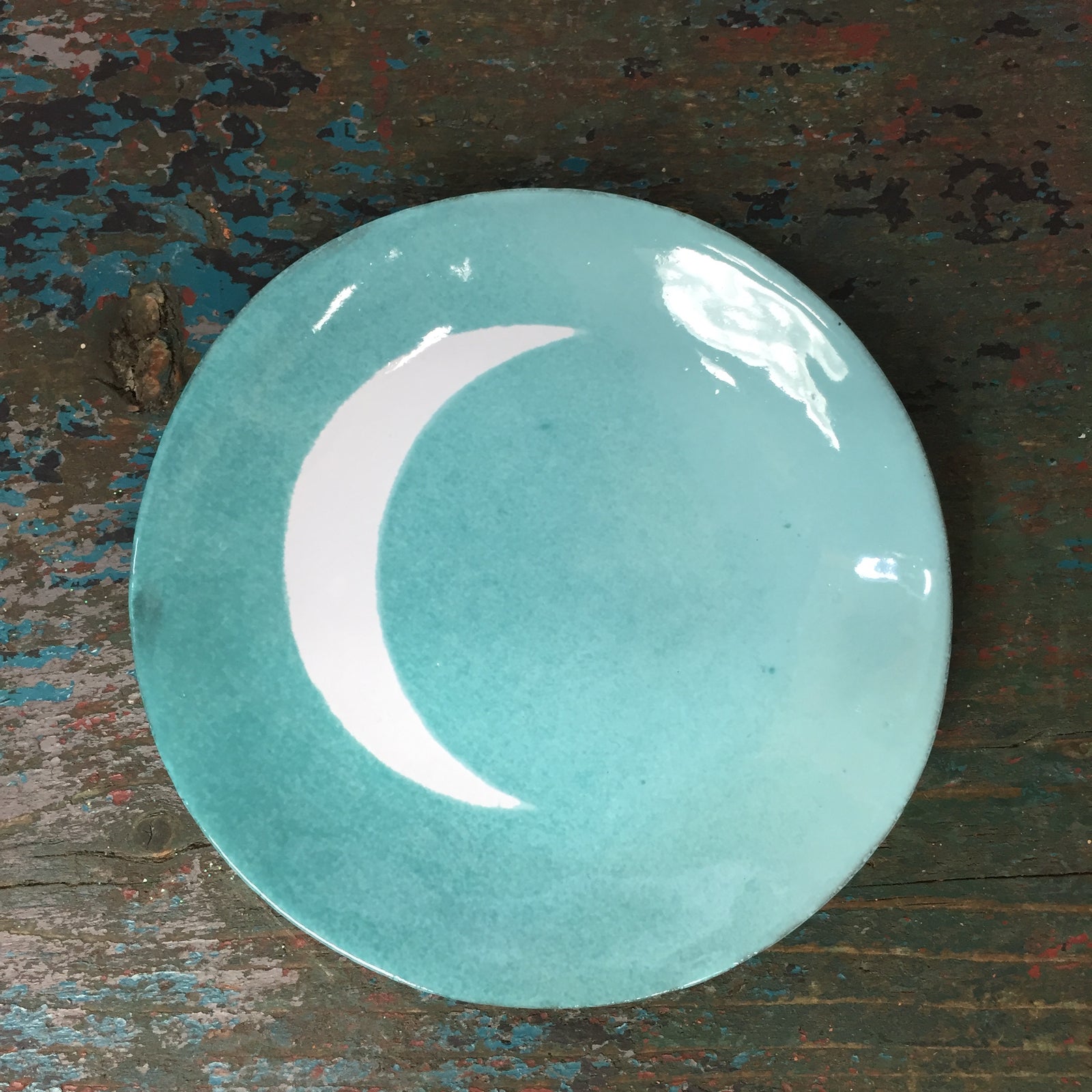 Astier de Villatte John Derian Crescent Moon Saucer