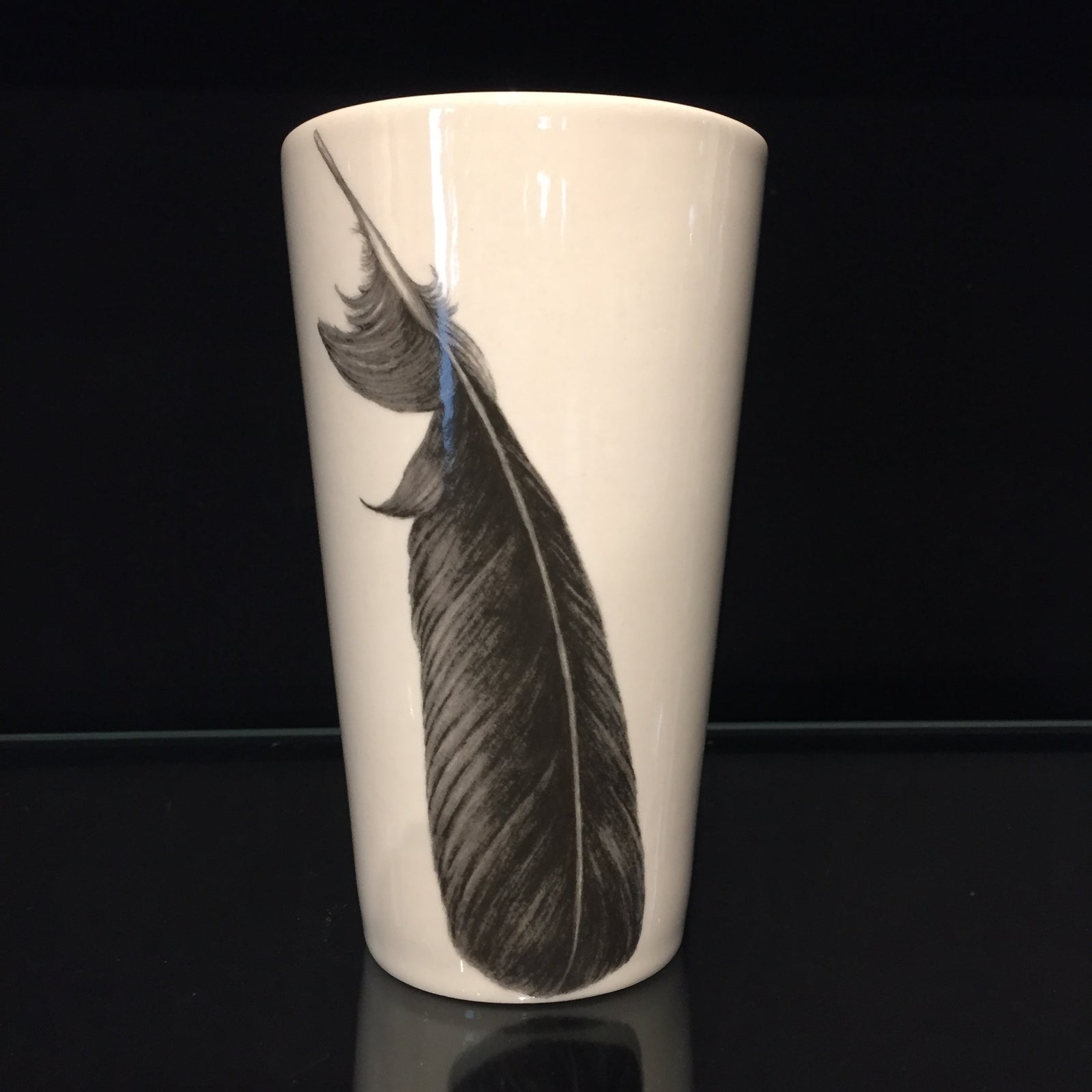 Crow Feather Tumbler
